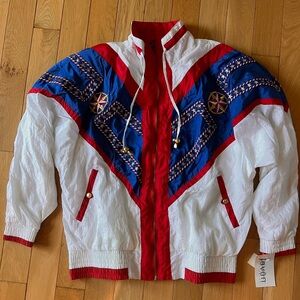 NWT 1990s Vintage Lavon Nautical Windbreaker
